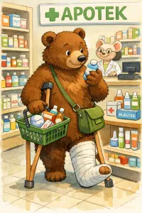 Service, apotek, sjukvård, hårvård, kroppsvård, skidor, skidservice, alkohol, butiker